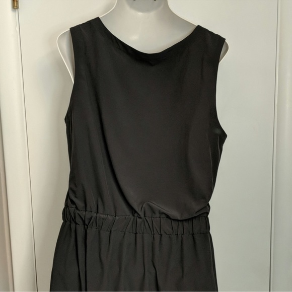 SOLD - ATHLETA Rincon Dress 16 Charcoal Gray - Picture 6 of 7